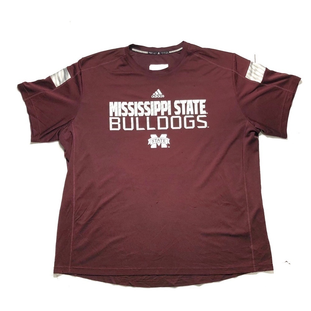 Adidas Mississippi Bulldogs T-Shirt 2X